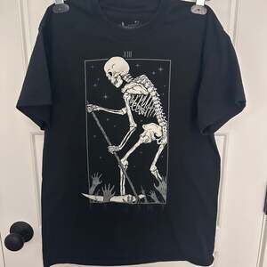 La Mort Death Skeleton Tarot Card T-Shirt